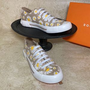 NWT ladies Rocket Dog Slip on sneaker ,style  jokes homer daisy cotton